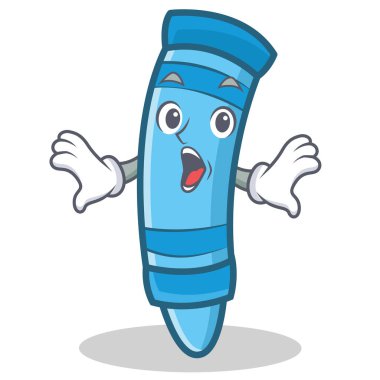 Sürpriz mum boya karakter karikatür tarzı