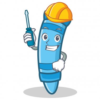 Otomotiv boya karakter karikatür tarzı