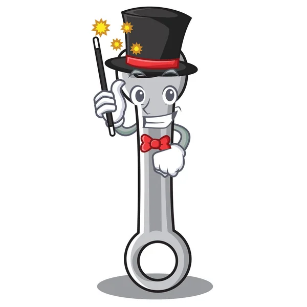 Goochelaar spanner tekenstijl cartoon — Stockvector