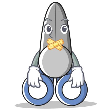 Sessiz çalışma platformları karakter karikatür tarzı