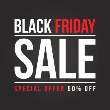 Siyah Cuma satış arka plan toplama