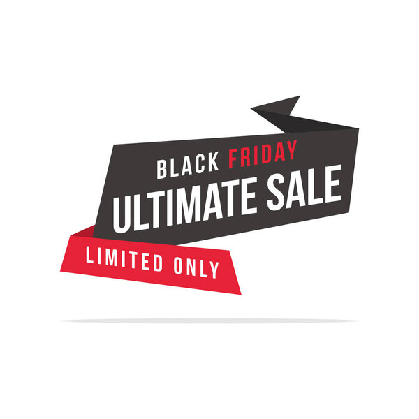 Collection black friday style label