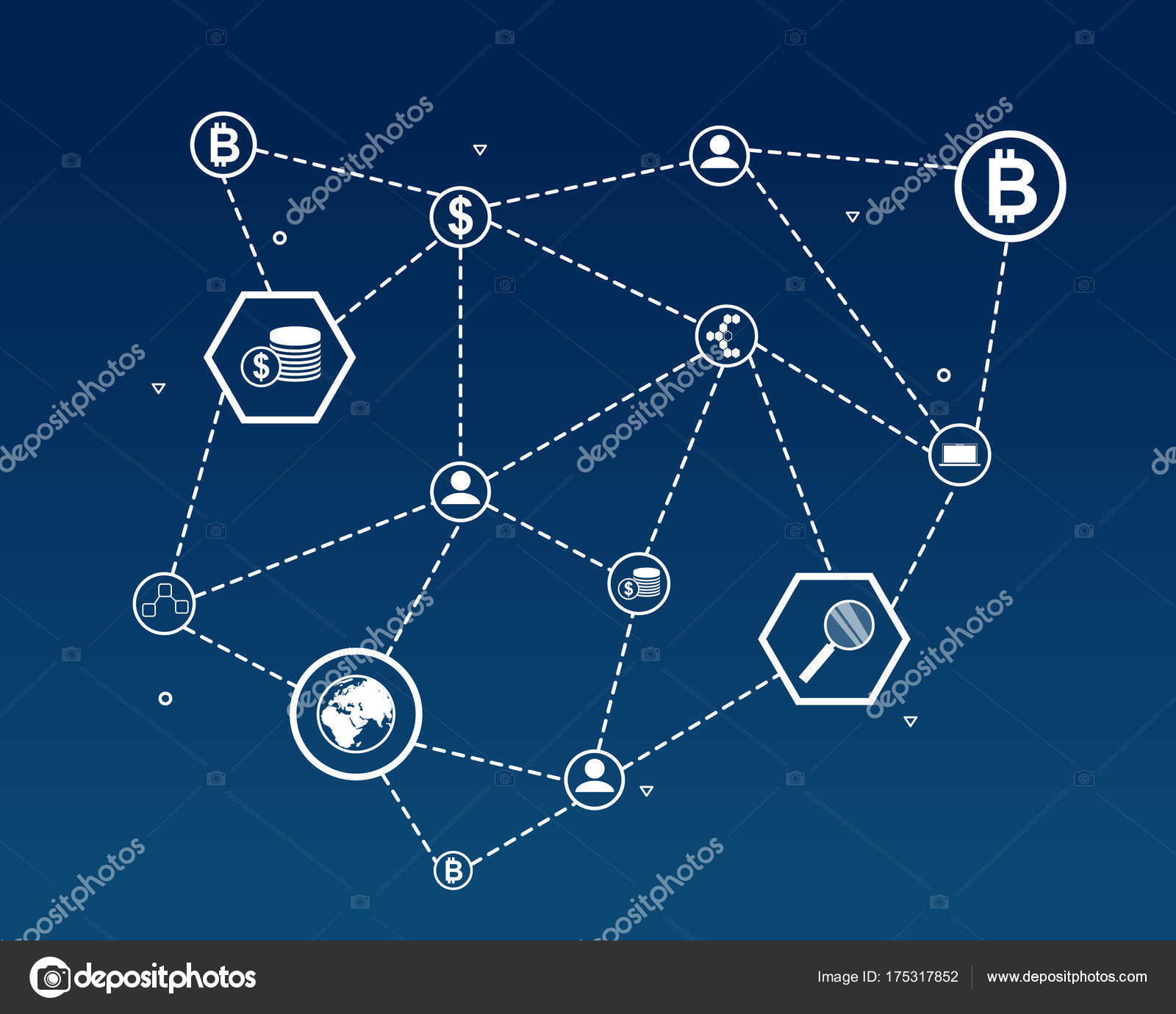 ブロックチェーンストックベクター ロイヤリティフリーブロックチェーンイラスト Depositphotos ブロックチェーンストックベクター ロイヤリティフリーブロックチェーンイラスト Depositphotos