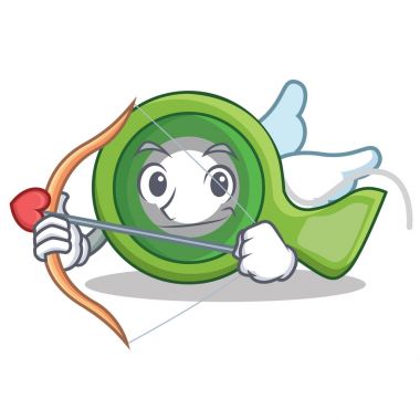 Aşk tanrısı yapışkan bant karakter karikatür