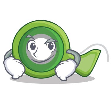 Smirking yapışkan bant karakter karikatür