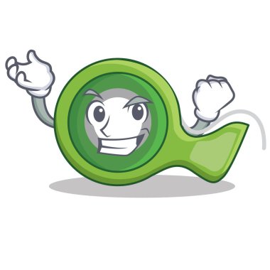 Başarılı yapışkan bant karakter karikatür