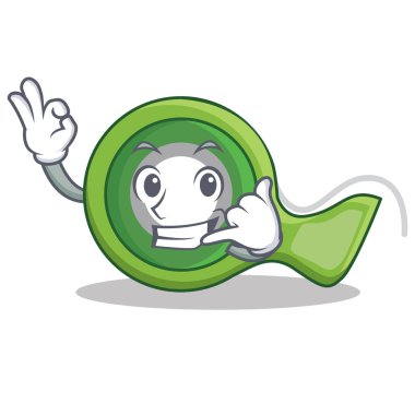 Beni yapışkan bant karakter karikatür ara