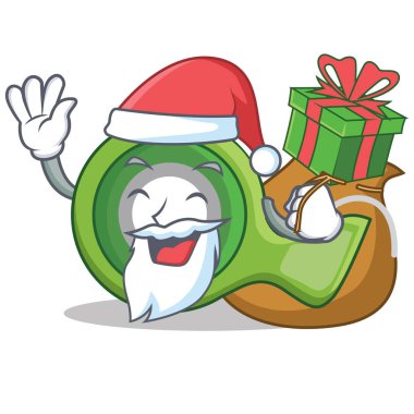 Noel Baba hediye yapışkan bant karakter karikatür ile