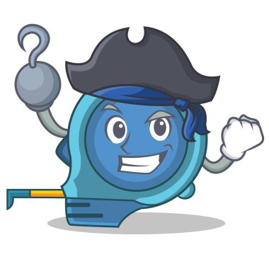 Korsan mezura karakter karikatür