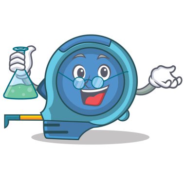 Profesör mezura karakter karikatür