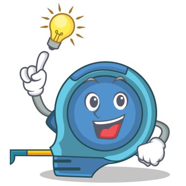 Bir fikir mezura karakter karikatür var