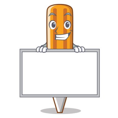 Yönetim Kurulu tornavida karakter karikatür tarzı ile sırıtarak