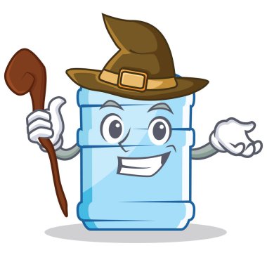 Cadı galon karakter karikatür tarzı