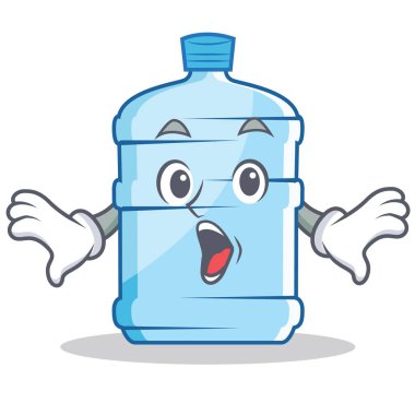 Sürpriz galon karakter karikatür tarzı