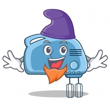 Elf Mikser karakter karikatür tarzı