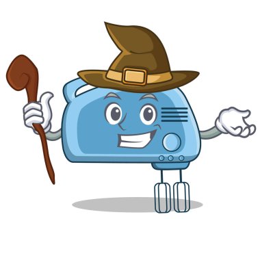 Cadı Mikser karakter karikatür tarzı