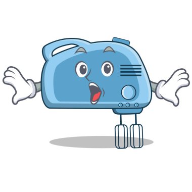 Sürpriz Mikser karakter karikatür tarzı