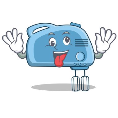 Deli Mikser karakter karikatür tarzı