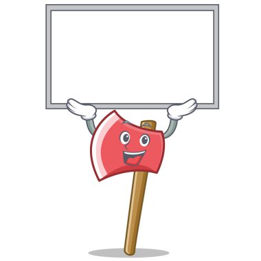 Tahta balta karakter karikatür tarzı