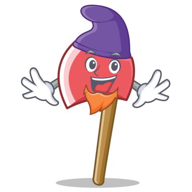 Elf balta karakter karikatür tarzı