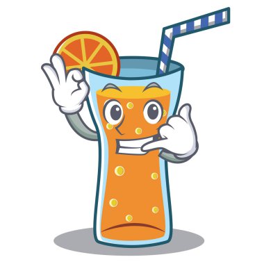 Bana kokteyl karakter karikatür tarzı de