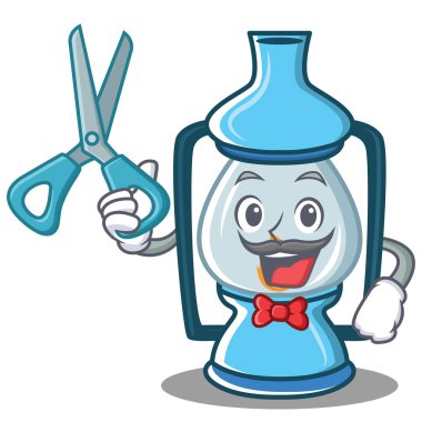 Fener karakter karikatür tarzı berber