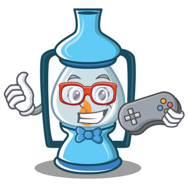 Oyun fener karakter karikatür tarzı