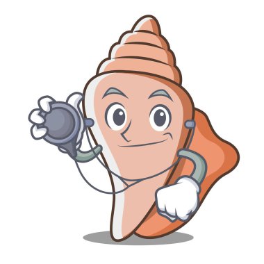 Doktor şirin kabuk karakter karikatür