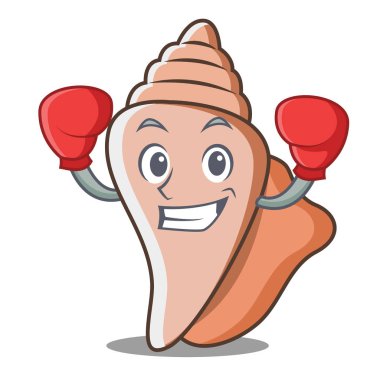 Boks şirin kabuk karakter karikatür