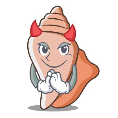 Şeytan tatlı kabuk karakter karikatür