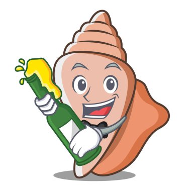 Bira şirin kabuk karakter karikatür ile