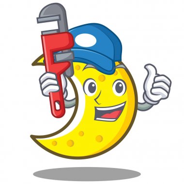 Tesisatçı Hilal ay karakter karikatür