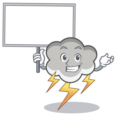 Yönetim Kurulu gök gürültüsü bulut karakter karikatür getirmek