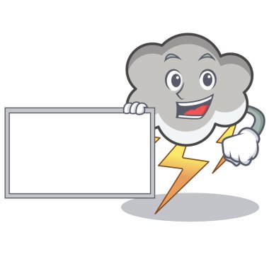 Yönetim Kurulu gök gürültüsü bulut karakter karikatür ile