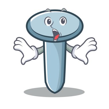 Sürpriz tırnak karakter karikatür tarzı