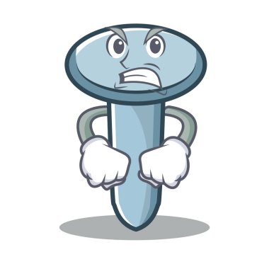 Kızgın tırnak karakter karikatür tarzı