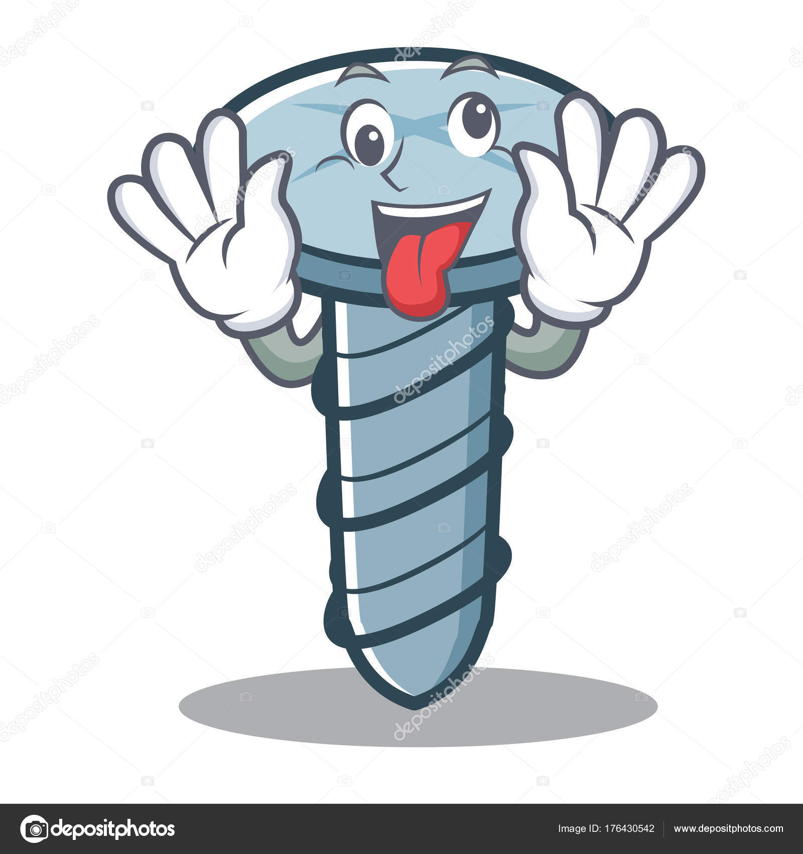 Crazy screw character cartoon style Stock Vector Image by ©kongvector #176430542 Crazy screw character cartoon style Stock Vector Image by ©kongvector #176430542