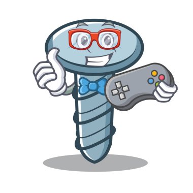 Oyun vida karakter karikatür tarzı