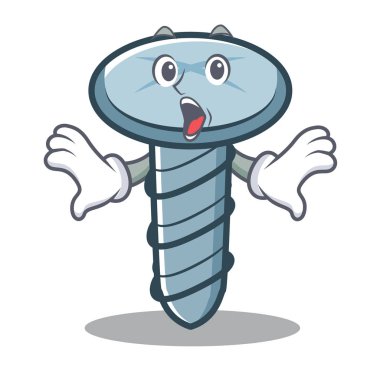 Sürpriz vida karakter karikatür tarzı