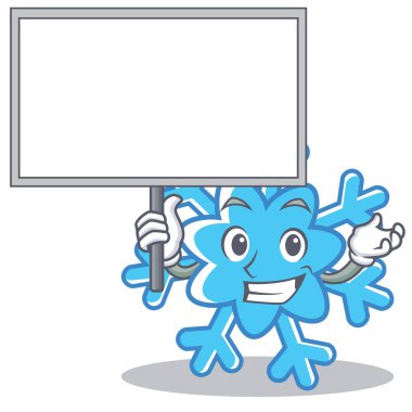 Yönetim Kurulu Kar tanesi karakter karikatür tarzı getirmek