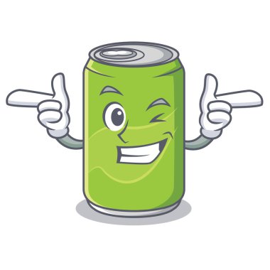 Wink meşrubat karakter karikatür