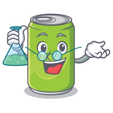 Profesör meşrubat karakter karikatür