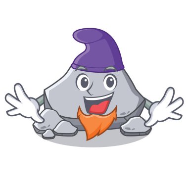 Elf taş karakter karikatür tarzı