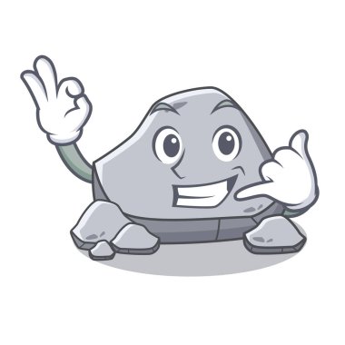 Bana taş karakter karikatür tarzı de