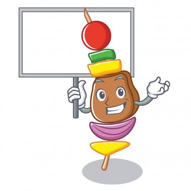 Yönetim Kurulu Barbekü karakter karikatür tarzı getirmek