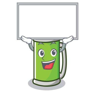 Yönetim Kurulu termos karakter karikatür tarzı