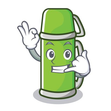 Termos karakter karikatür tarzı beni ara