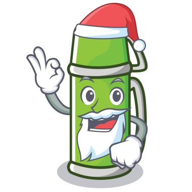 Santa termos karakter karikatür tarzı