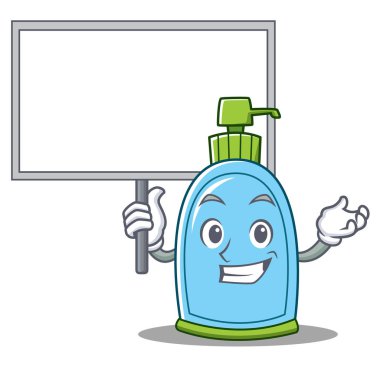 Yönetim Kurulu sıvı sabun karakter karikatür getirmek