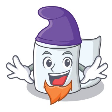 Elf doku karakter karikatür tarzı